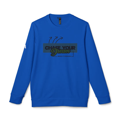 'Chase Your Dreams' - Adidas Unisex Fleece Crewneck Sweatshirt