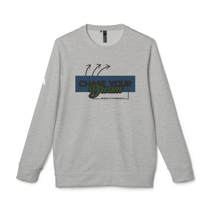 'Chase Your Dreams' - Adidas Unisex Fleece Crewneck Sweatshirt