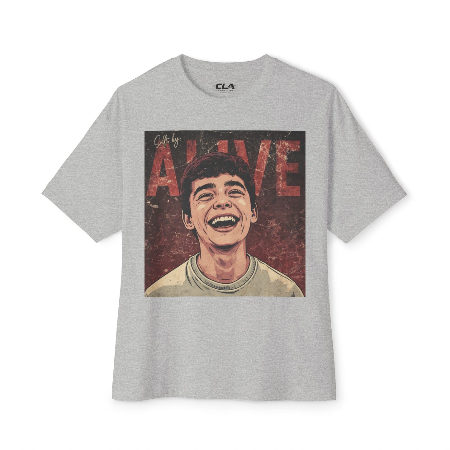 Alive Smile Graphic Tee