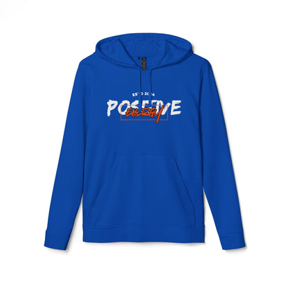 Adidas Unisex Motivational Fleece Hoodie - Casual Comfort for Everyday Wear, Perfect for Gifts, Sports, and Cozy Nights