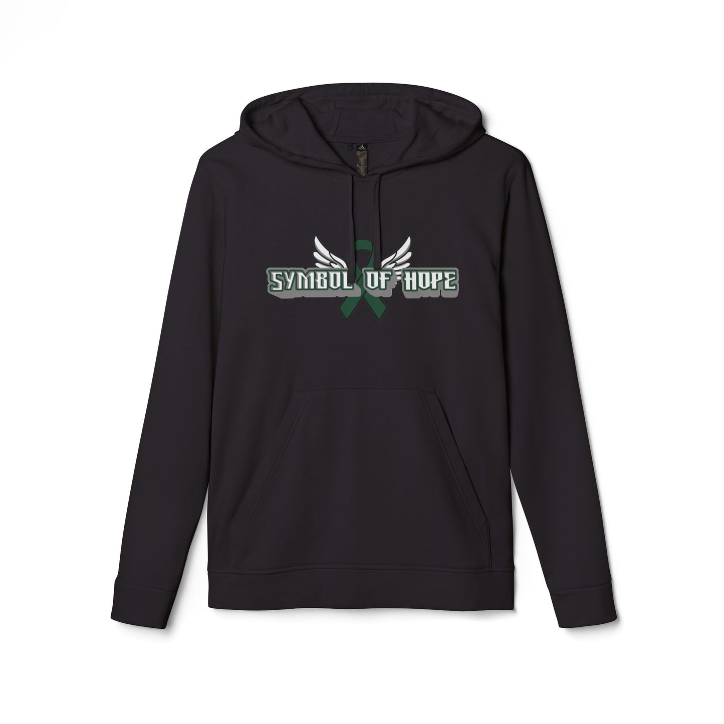 Symbol of Hope Fleece Hoodie,  Unisex Hoodie, Cozy Sweatshirt, Comfortable Casual Wear