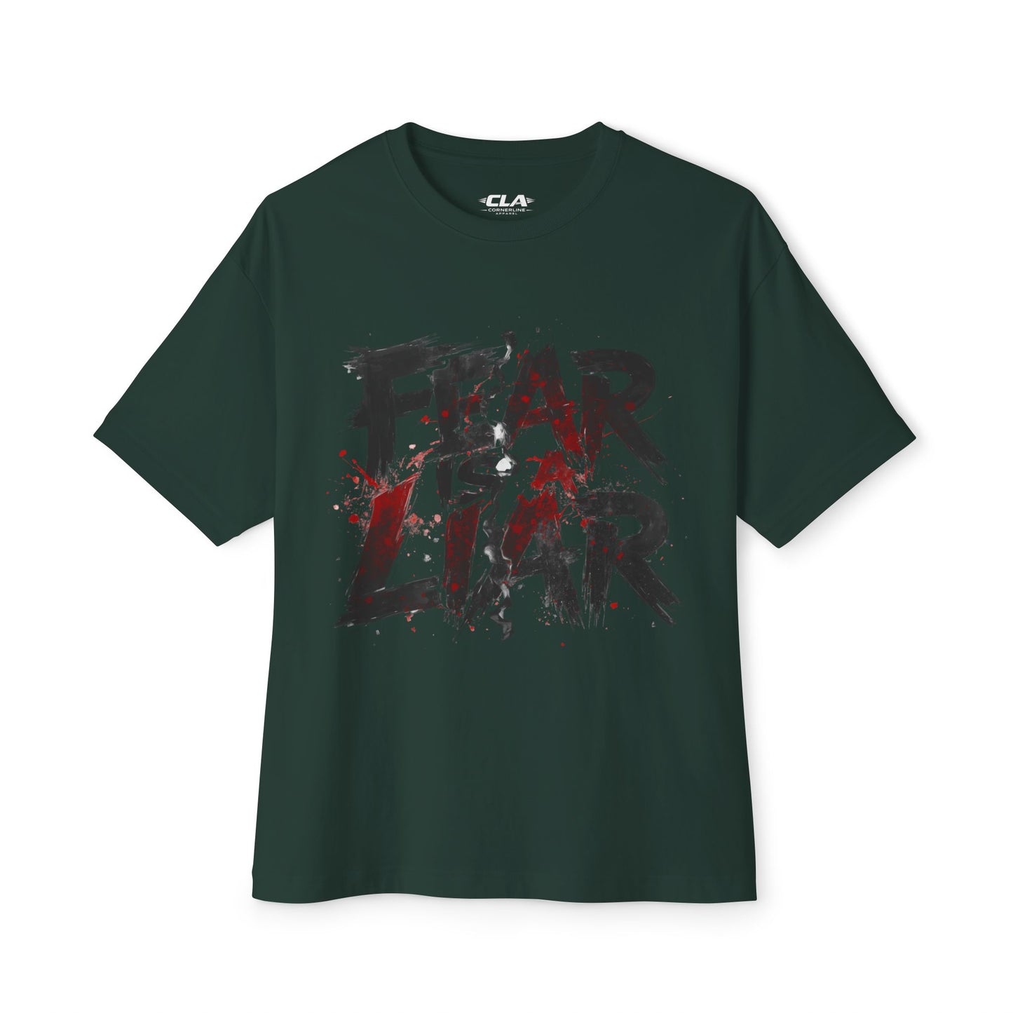 Fear Is a Liar Graphic Tee — Dark Horror Streetwear