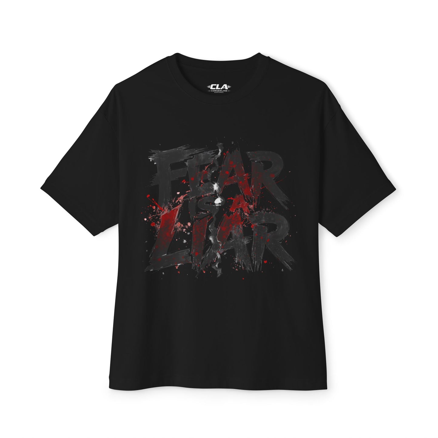Fear Is a Liar Graphic Tee — Dark Horror Streetwear