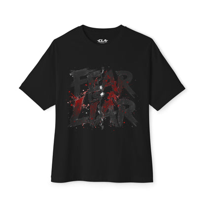 Fear Is a Liar Graphic Tee — Dark Horror Streetwear