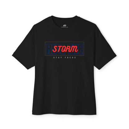 Relaxed Storm = Casual Wear,  Lounge Tee, Summer Style