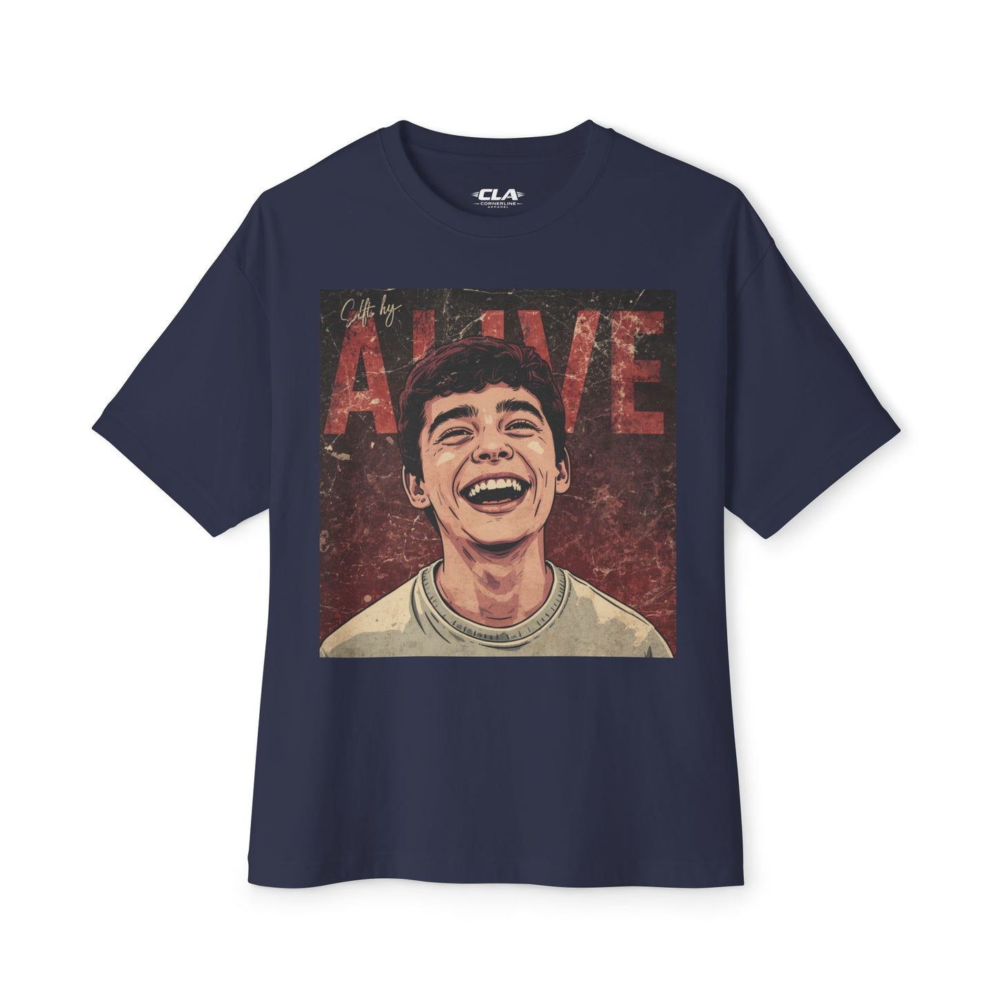 Alive Smile Graphic Tee