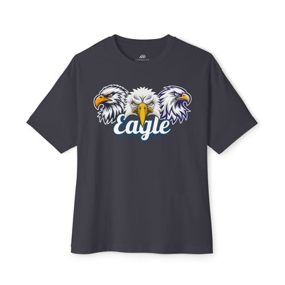 Eagle  Oversized Tee, Unisex Casual Style, Wildlife Fashion