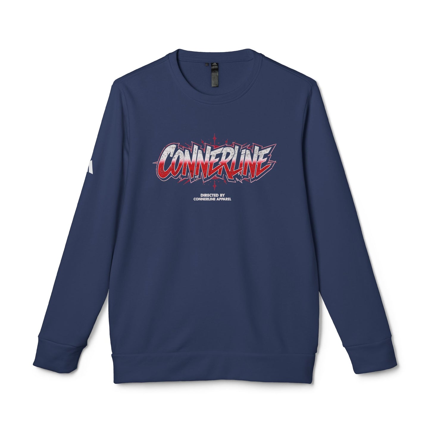 Connerline Graphic Crewneck Sweatshirt – Streetwear Fleece Pullover