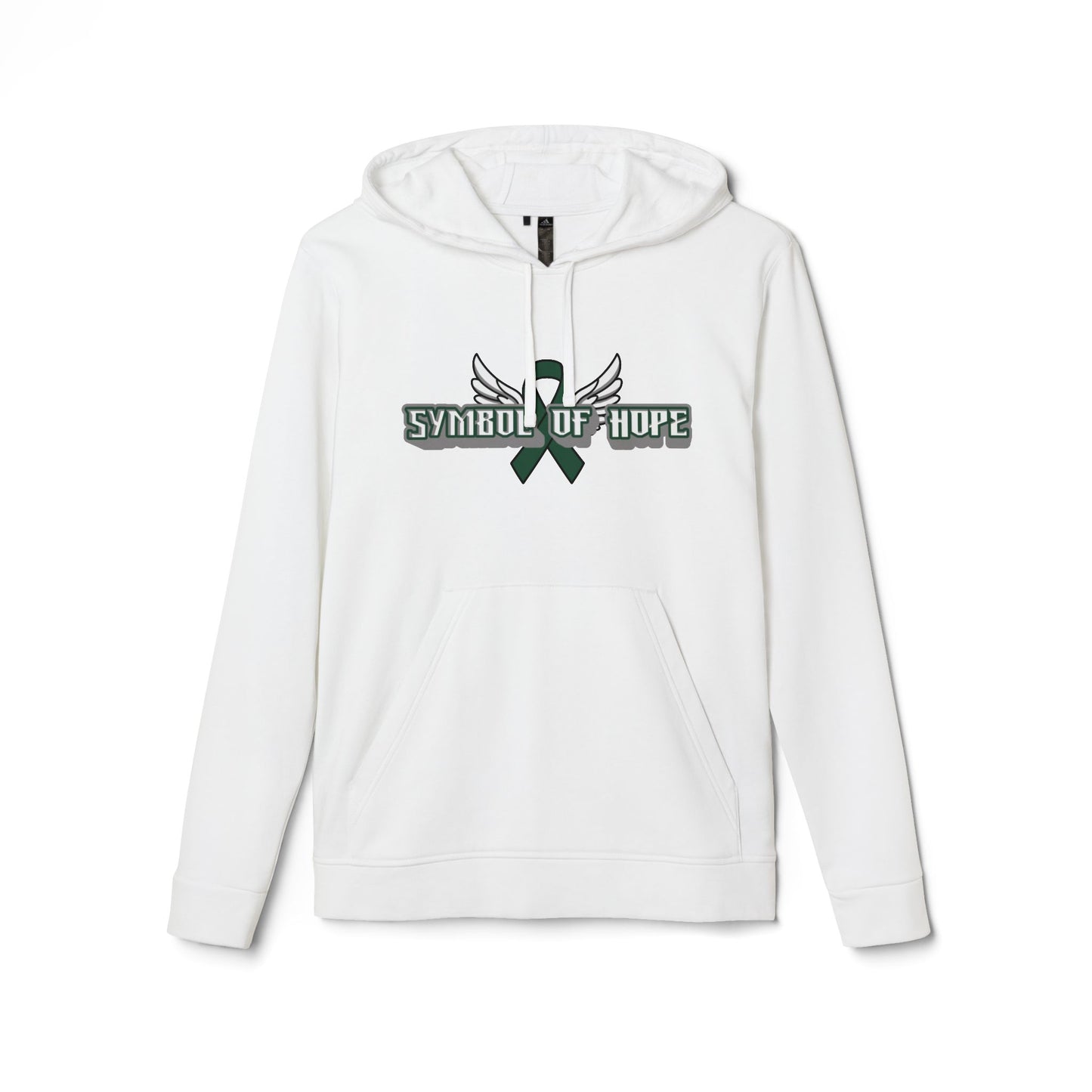 Symbol of Hope Fleece Hoodie,  Unisex Hoodie, Cozy Sweatshirt, Comfortable Casual Wear