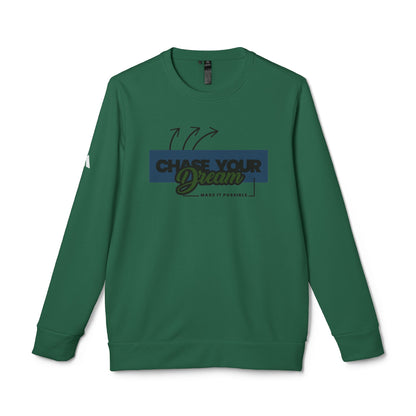 'Chase Your Dreams' - Adidas Unisex Fleece Crewneck Sweatshirt