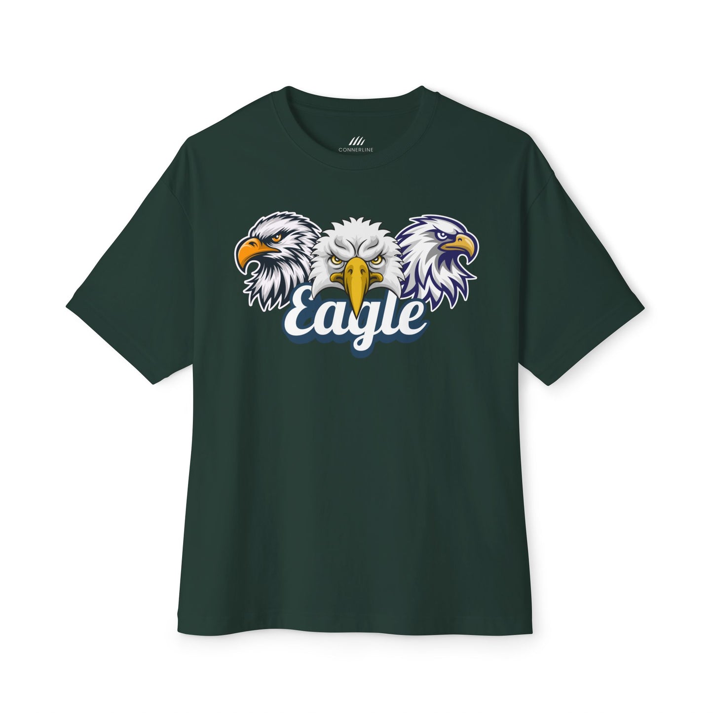 Eagle  Oversized Tee, Unisex Casual Style, Wildlife Fashion