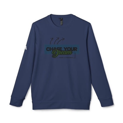 'Chase Your Dreams' - Adidas Unisex Fleece Crewneck Sweatshirt