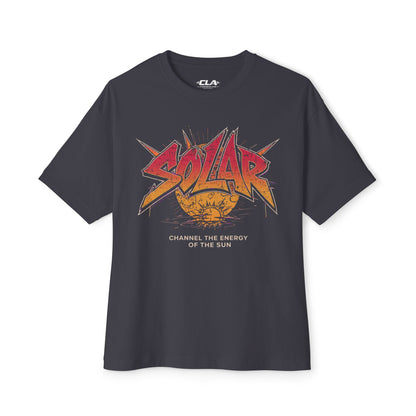 Solar Graphic Tee — "Channel the Energy of the Sun" Vintage Rock T‑Shirt