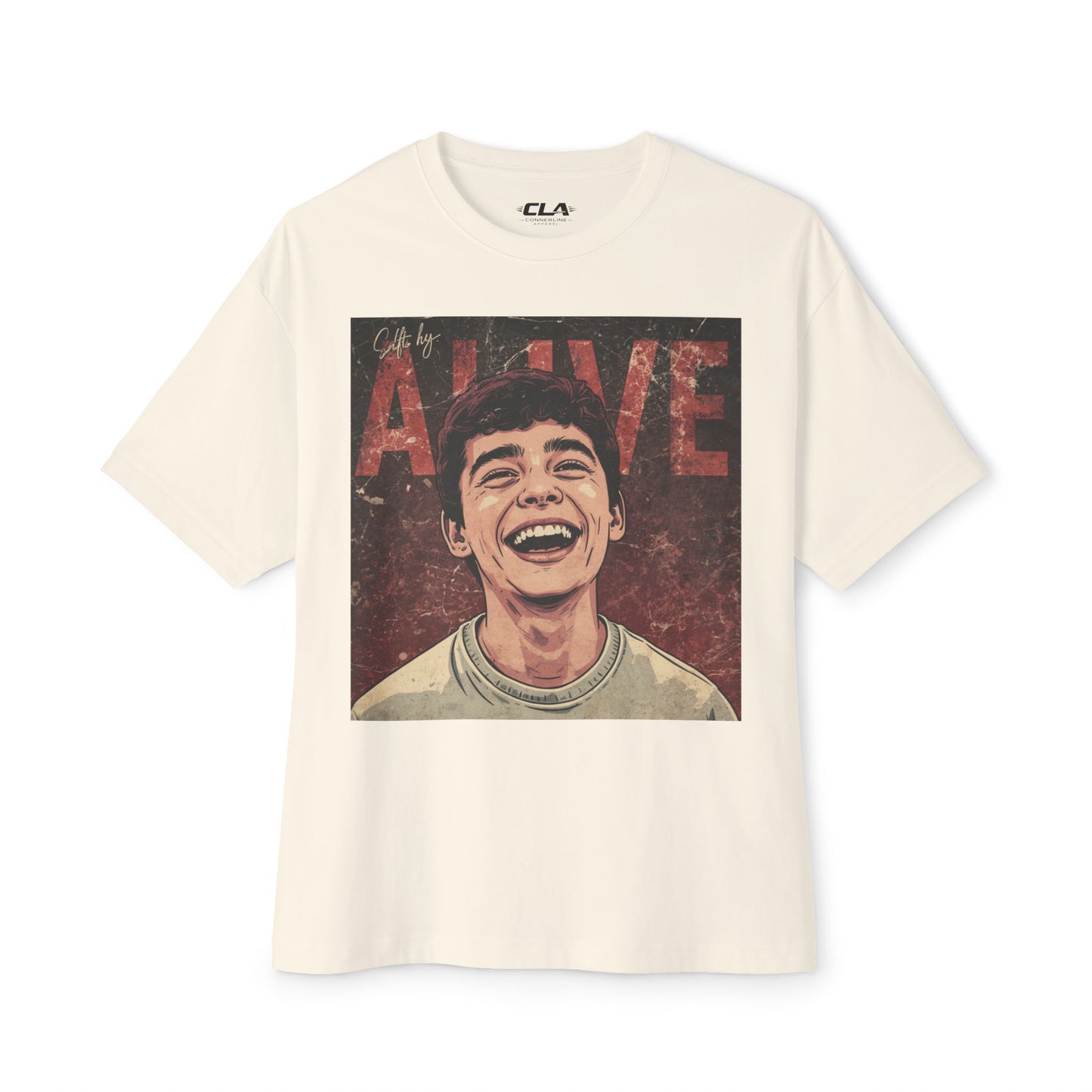 Alive Smile Graphic Tee