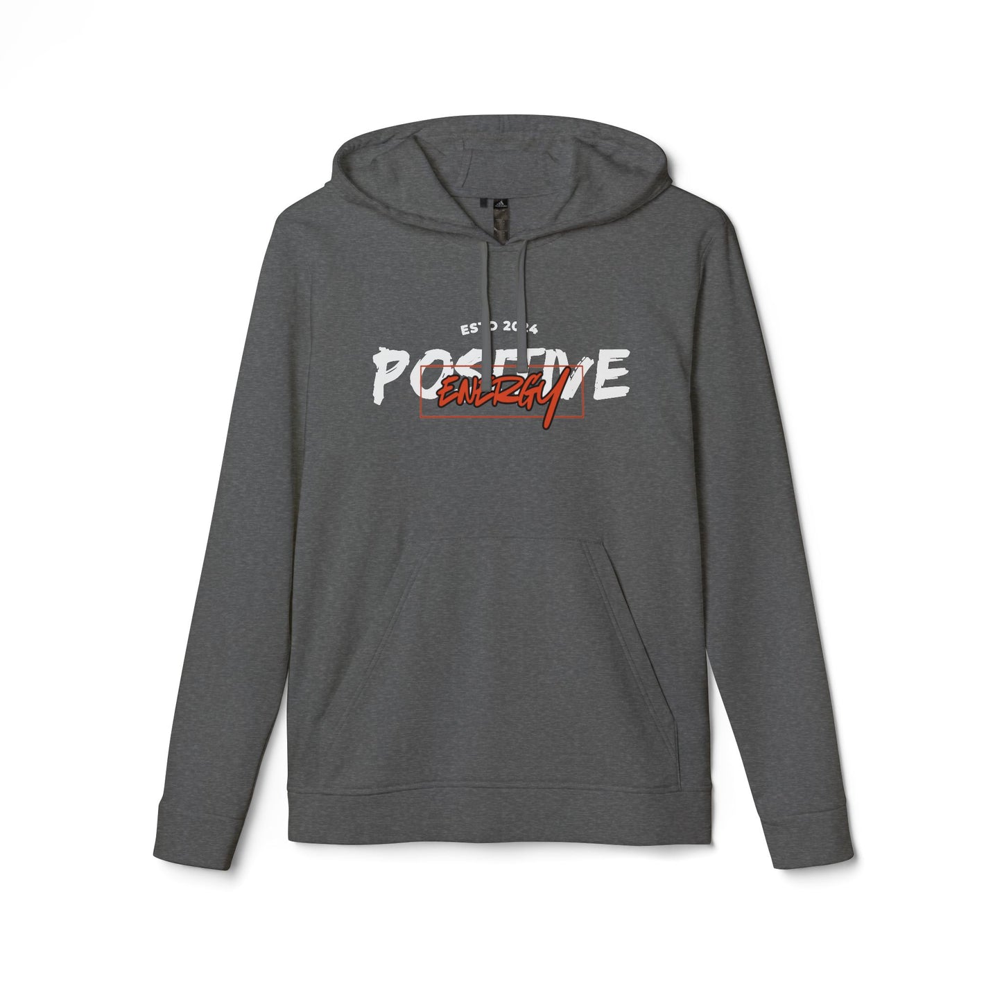 Adidas Unisex Motivational Fleece Hoodie - Casual Comfort for Everyday Wear, Perfect for Gifts, Sports, and Cozy Nights