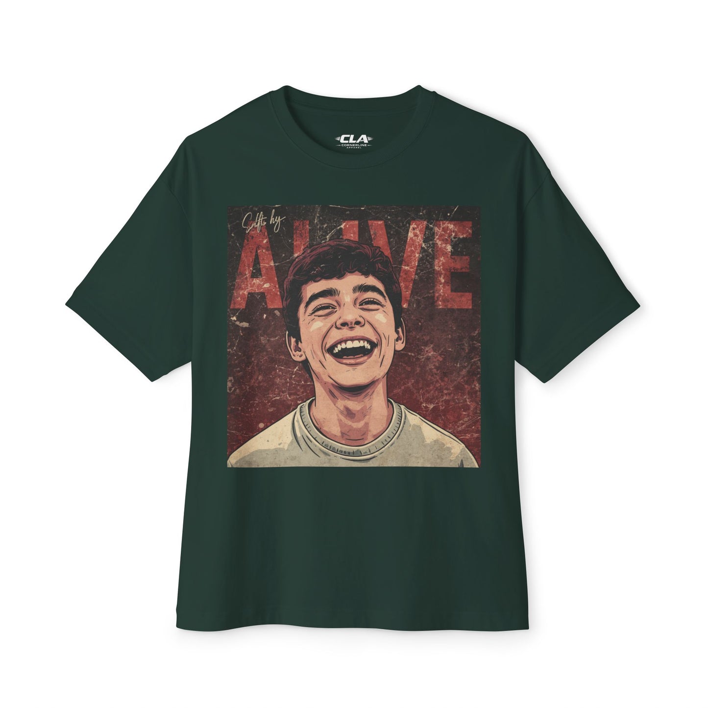 Alive Smile Graphic Tee