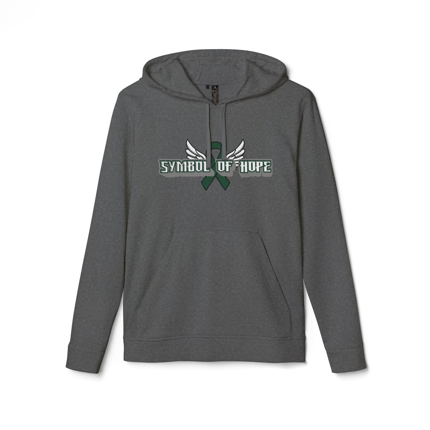 Symbol of Hope Fleece Hoodie,  Unisex Hoodie, Cozy Sweatshirt, Comfortable Casual Wear
