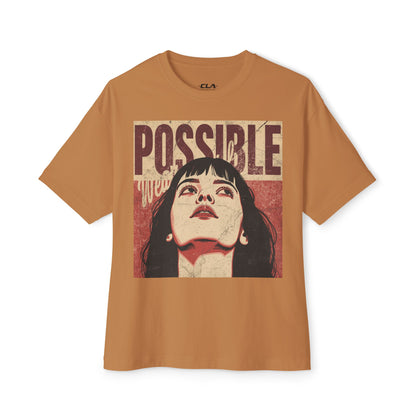 Possible Tee — Retro Inspirational Graphic T‑Shirt
