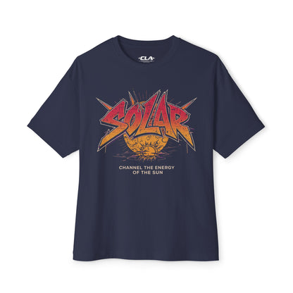 Solar Graphic Tee — "Channel the Energy of the Sun" Vintage Rock T‑Shirt