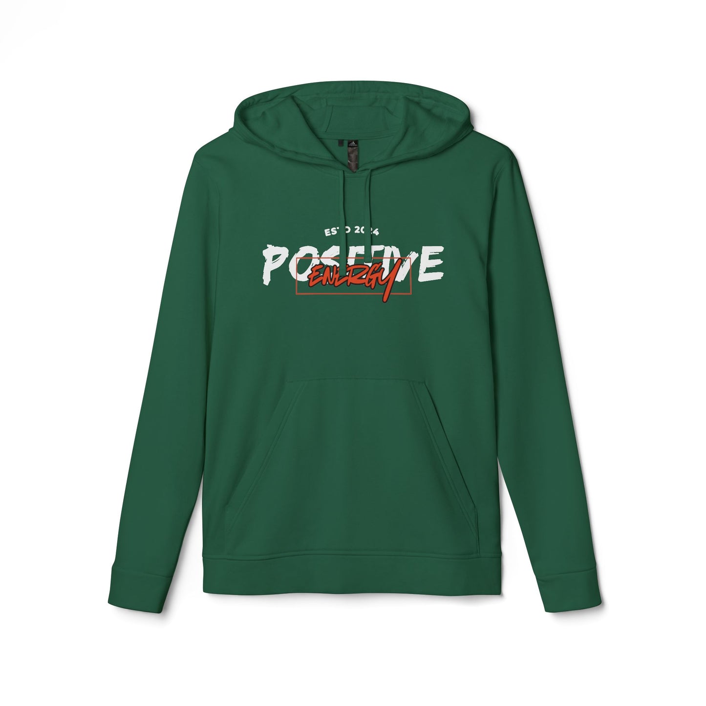 Adidas Unisex Motivational Fleece Hoodie - Casual Comfort for Everyday Wear, Perfect for Gifts, Sports, and Cozy Nights