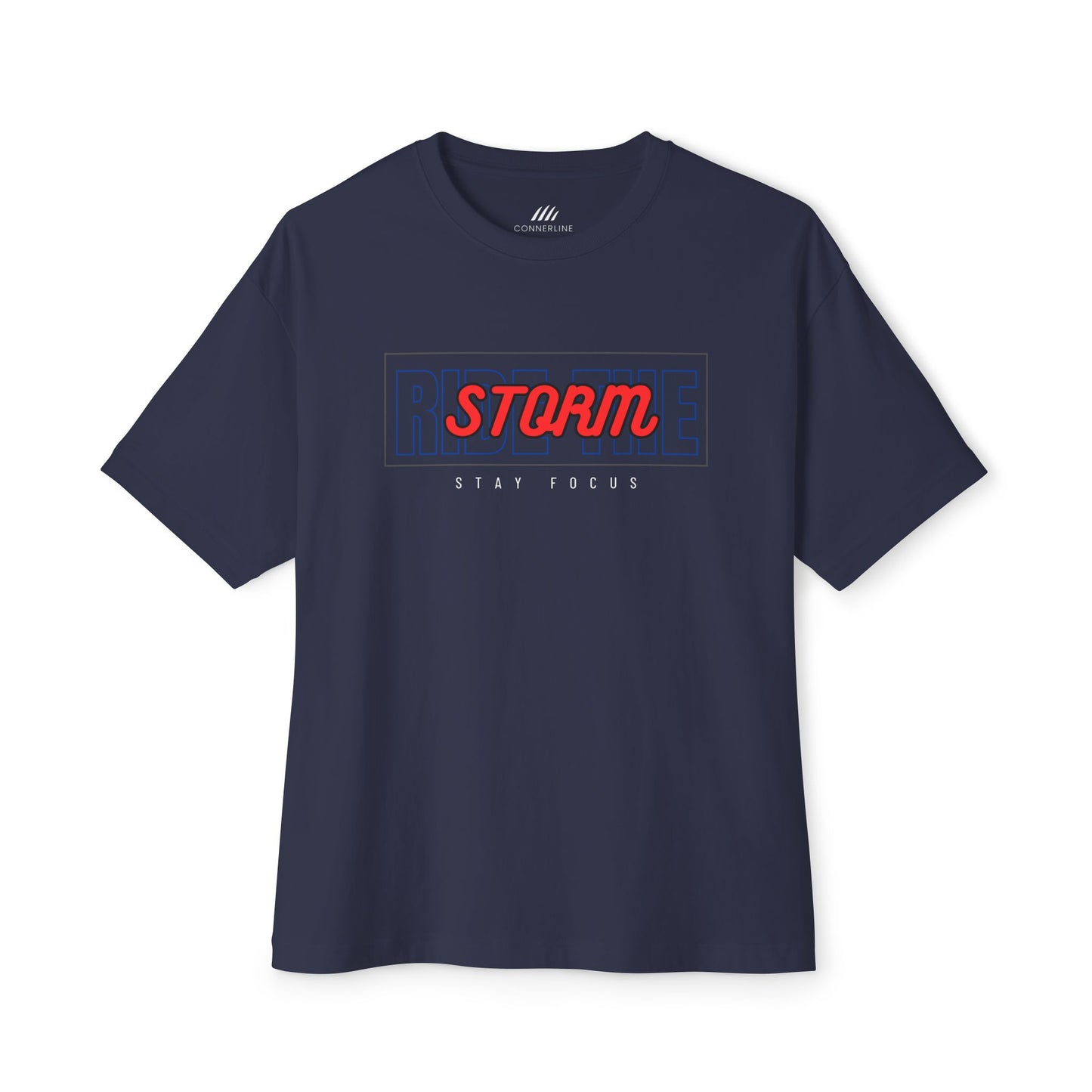 Relaxed Storm = Casual Wear,  Lounge Tee, Summer Style