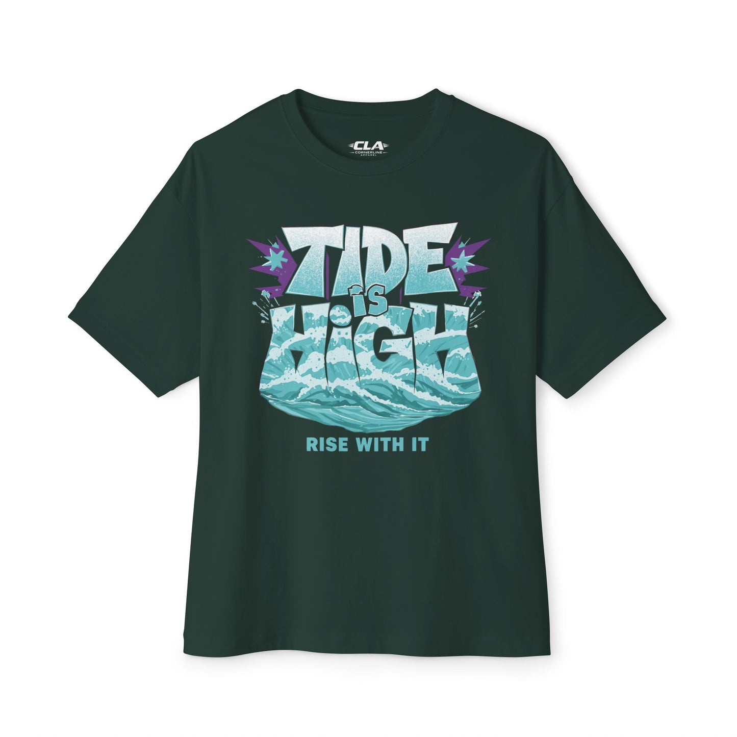 T‑Shirt — "Tide Is High: Rise With It" Graphic Tee