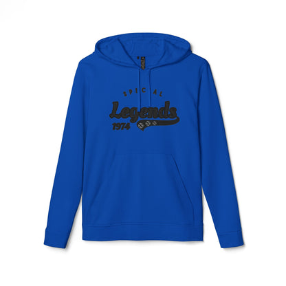 Legends 1974 Classic- Style Adidas Unisex Fleece Hoodie
