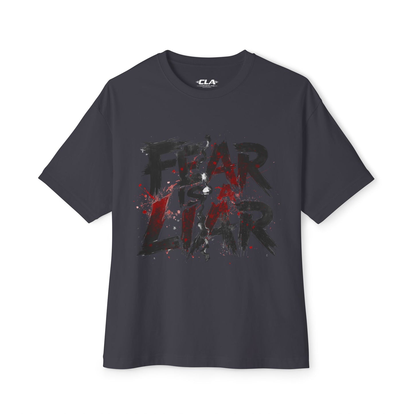 Fear Is a Liar Graphic Tee — Dark Horror Streetwear